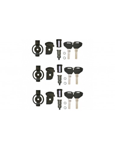 Kit de fechaduras de segurança Givi de 3 peças...