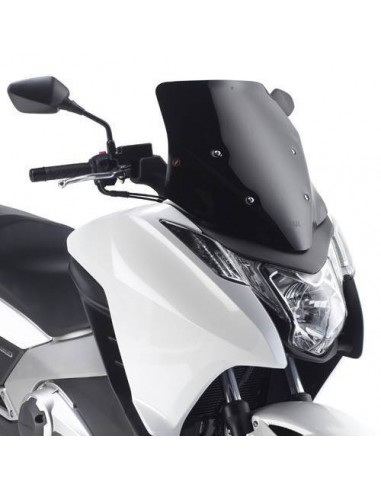 Cúpula Negro Brillo Givi D1109B Honda Integra 700 / 750 (12-17)