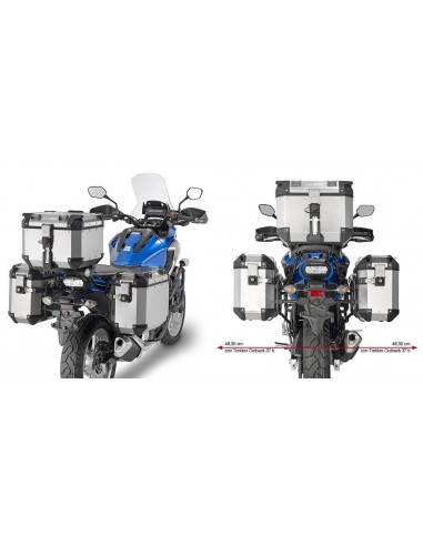 Suporte lateral para malas Givi PL1146CAM para...