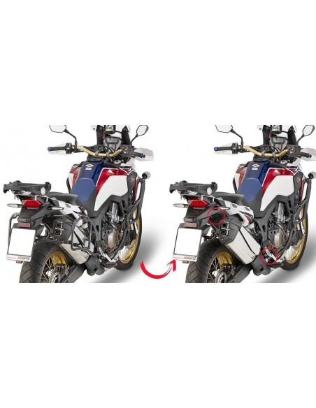 Porta Maletas Lateral Givi PLR1144 Honda CRF1000L Africa Twin (16-17)