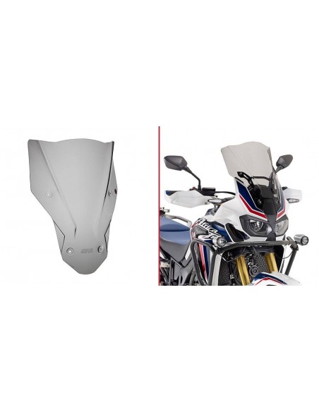 Para-brisa fumê Givi D1144S Honda CRF 1000 L Africa Twin (16-)