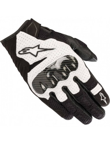 Guantes Alpinestars SMX-1 Air V2 Negros y rojos