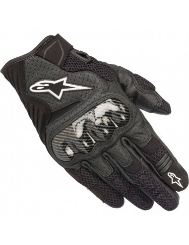 Guantes Alpinestars SMX-1 Air V2 Negros y rojos