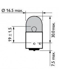 Lâmpada de pisca Philips RY10W 2