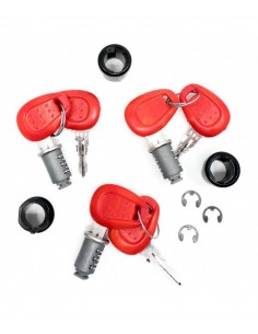 Conjunto de 3 cilindros Shad e 2 chaves - 200062R