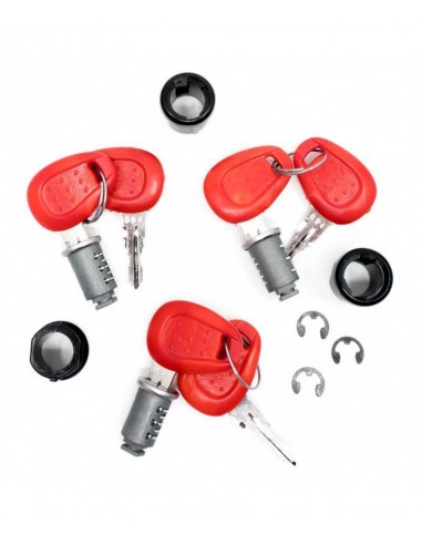 Conjunto de 3 cilindros Shad e 2 chaves - 200062R