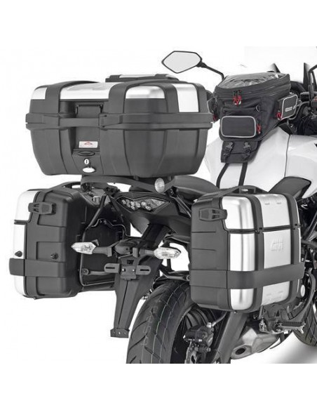 Suporte lateral para alforges Givi PL4114 para Kawasaki Versys 650 (15-18)