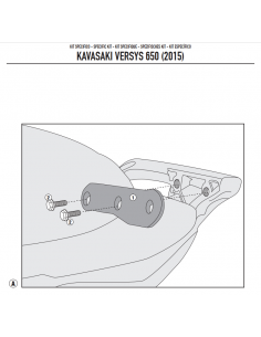 Kit Montaje Givi 4114KIT Kawasaki Versys 650 (15-18)