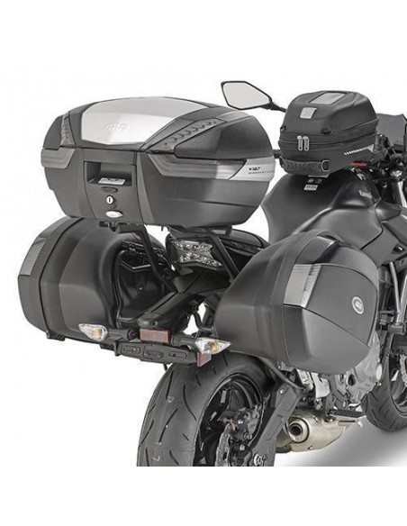 Suporte lateral para alforges Givi PLX4117 para Kawasaki Z 650 (17-18)