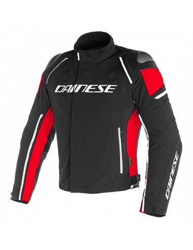 Chaqueta Dainese Racing 3 D-Dry Negra y roja