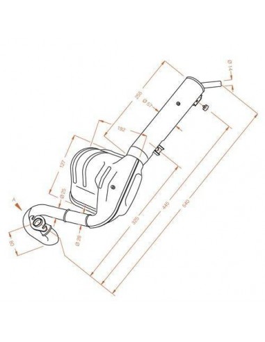 Escape Sitoplus Peugeot Fox 50