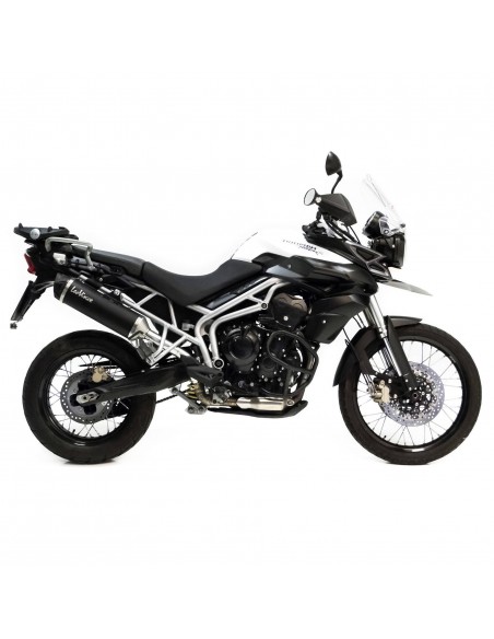 Escapamento Leovince Nero para Triumph Tiger 800 (2011 - 2016)