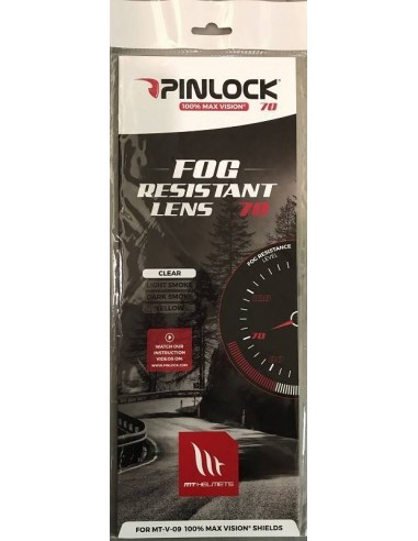 Pinlock MT Max Vision DKS 155 (MT-V-09) | Transparente