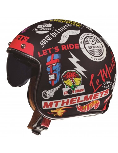 Casco MT Le Mans 2 SV Anarchy A1 | Negro mate Casco MT Le Mans 2 SV Anarchy A1 | Negro mate