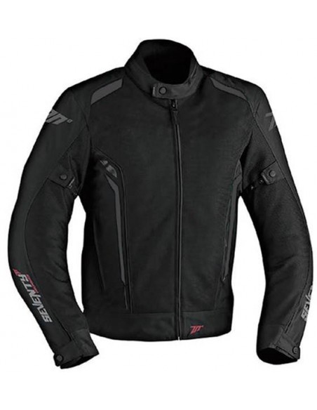 Chaqueta Seventy Degrees SD-JT32 Racing / Touring | Negra y gris
