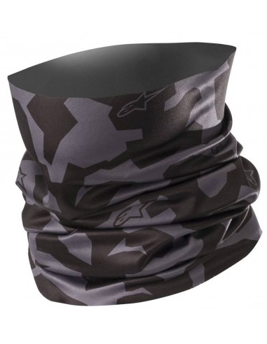 Cubrecuello Alpinestars Camo | Negro y antracita