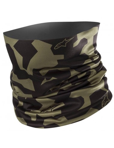 Cubrecuello Alpinestars Camo | Negro y antracita