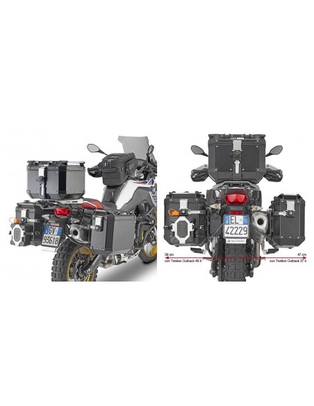 Suporte lateral para alforges Givi PL5127CAM