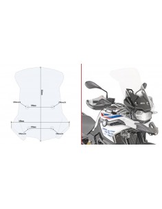 Cúpula Givi Transparente D5127ST
