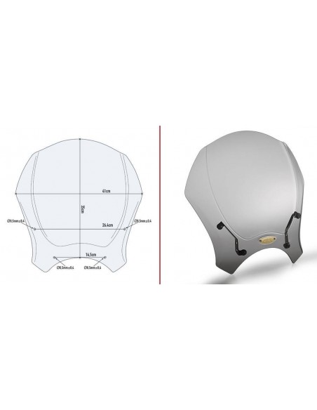 Cúpula Givi Universal Ahumada 140S