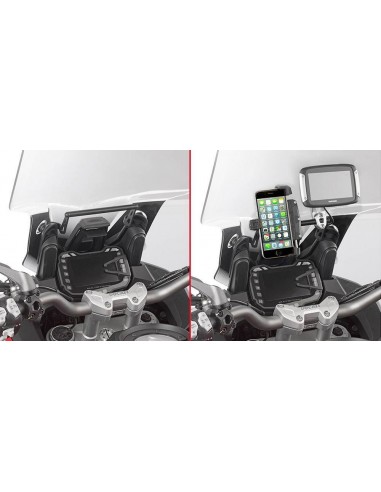 Soporte Barra Givi Smartphone F/Detras FB7408