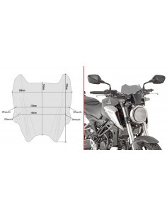Givi Smoked Dome A1164 - Defumado