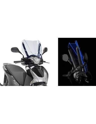 Para-brisa Givi ICE D1128BL (Borda iluminada em...