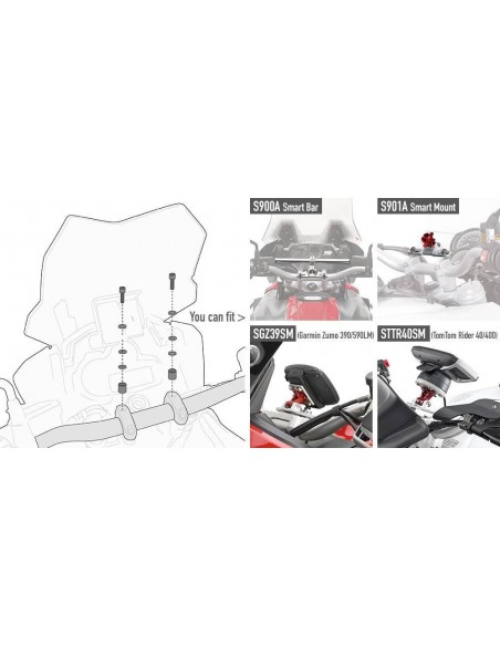 Kit Tornilleria Givi 02SKIT