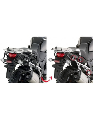Suporte lateral para bagagem Givi PLR3105