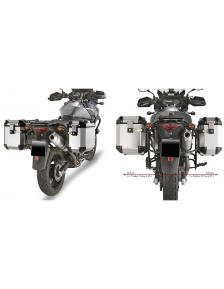 Suporte lateral para alforjes Givi PLX532