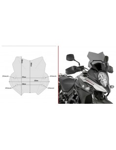Givi D3112B Tela Fumada Suzuki DL 650 V-Strom (17-19)