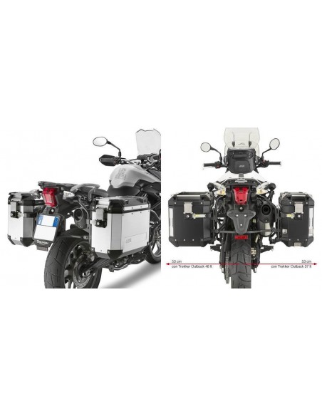 Suporte lateral para alforges Givi PL6401CAM