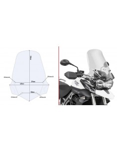 Kit de âncora Givi D6401KIT para Triumph Tiger 800 / XC /...