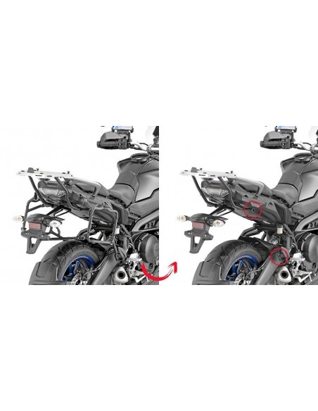 Suporte lateral para bagagem Givi PLR2139