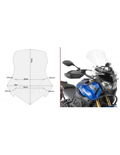 Para-brisa Givi D2119ST para Yamaha XT 1200 Z / ZE Super...