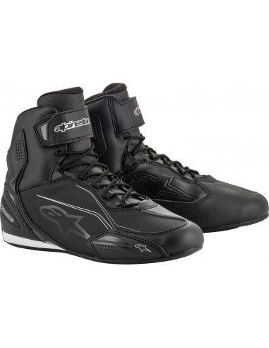 Botas Alpinestars Stella Faster-3 | Negro y plata