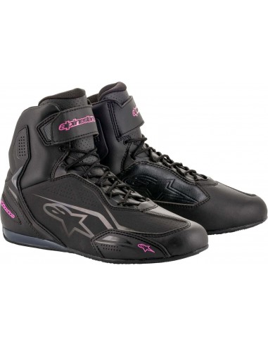 Botas Alpinestars Stella Faster-3 | Negro y plata