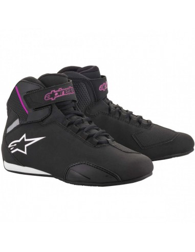 Botas Alpinestars Stella Sektor | Negro y fucsia