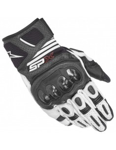 Luvas Alpinestars SP X Air Carbon V2 - Preto e branco