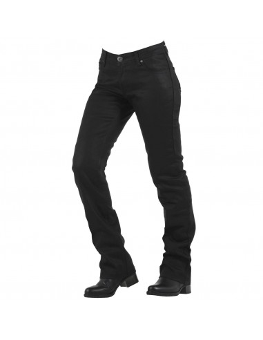 Pantalones Vaqueros Overlap Donington | Negro encerado Pantalones Vaqueros Overlap Donington | Negro encerado
