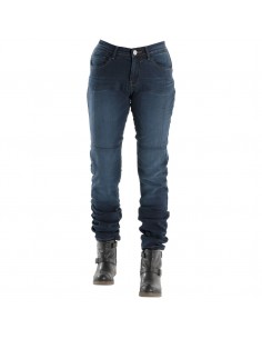 Calça Calças de ganga Overlap City Lady - Azul-Marino