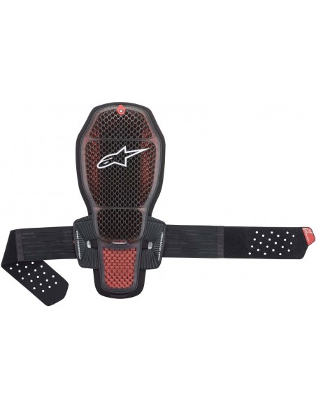 Protección Alpinestars Nucleon KR-R Cell | Ahumado transparente-rojo-negro
