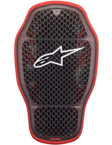 Protección Alpinestars Nucleon KR-1 Celli | Ahumado transparente y rojo