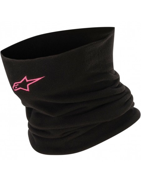 Cubrecuello Alpinestars Stella Neck Warmer | Negro y fucsia