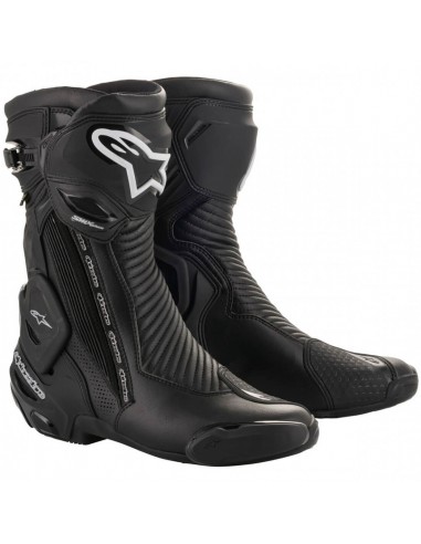 Botas Alpinestars SMX Plus V2 Gore-Tex | Negro y plata