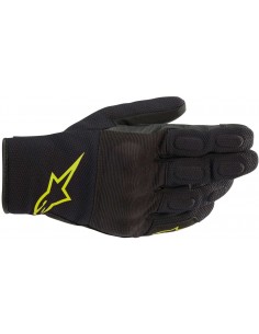 Guantes Alpinestars S Max Drystar | Negro y amarillo fluor