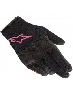 Luvas Alpinestars Stella S Max Drystar - Preto e fúcsia