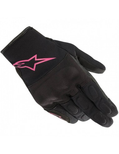Guantes Alpinestars Stella S Max Drystar | Negro y fucsia