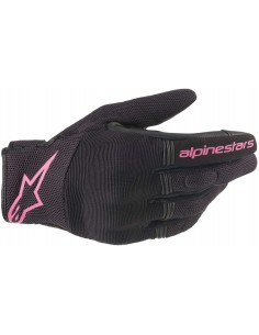 Guantes Alpinestars Stella Copper | Negro y fucsia
