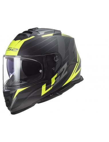 Casco LS2 FF800 Storm Nerve | Mate-Negro y amarillo fluor